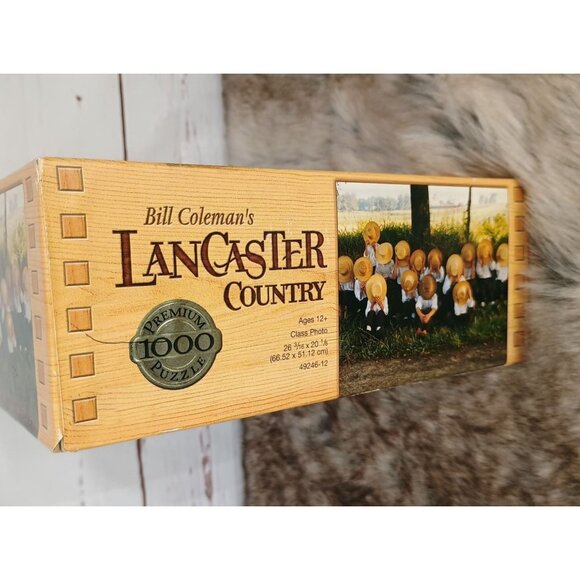 Bill Colemans Lancaster Country Class Photo 1000-Piece Puzzle Premium Amish Lif - Picture 2 of 5